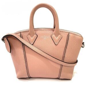 Louis Vuitton Pochette Parnacea Nano Lockit Leather Pink Shoulder Bag